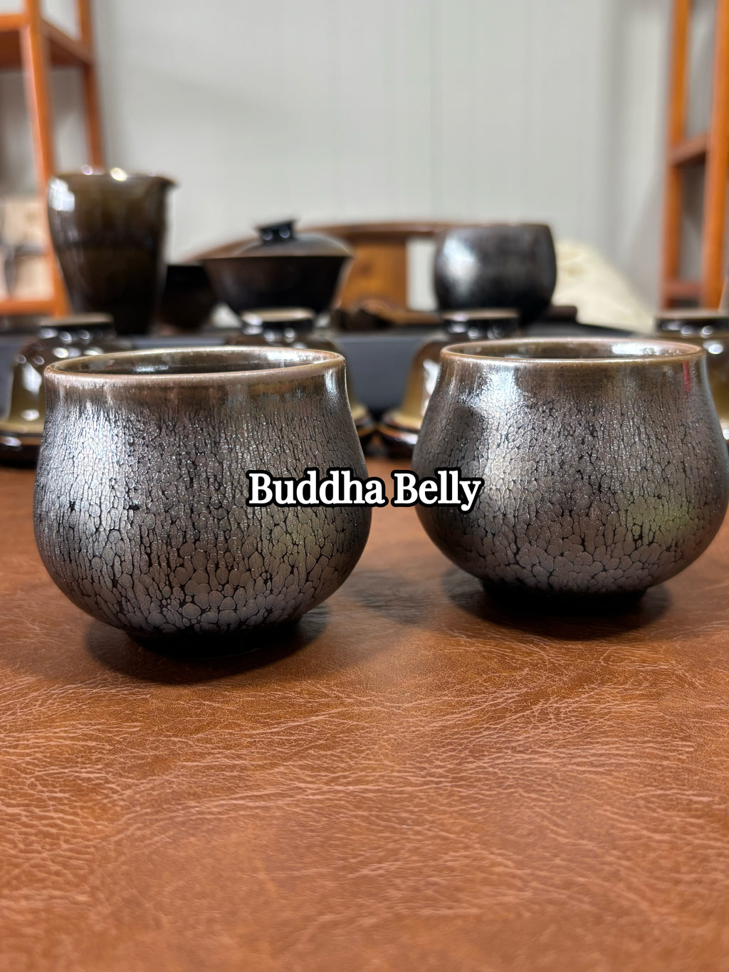 (M YBF) Paired Cups - Oil Droplets
