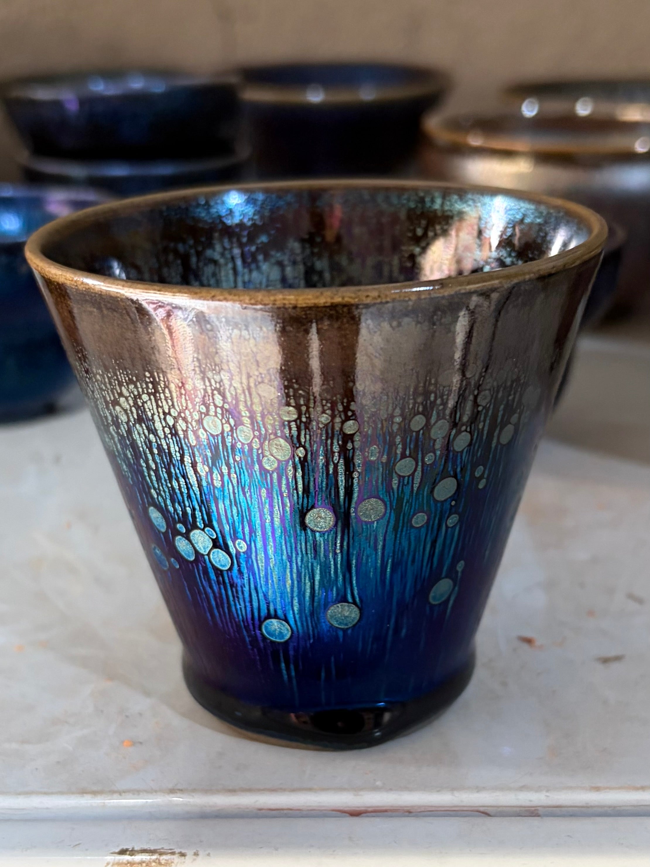 (M Zhou) Kola Cup Starry Night Pattern