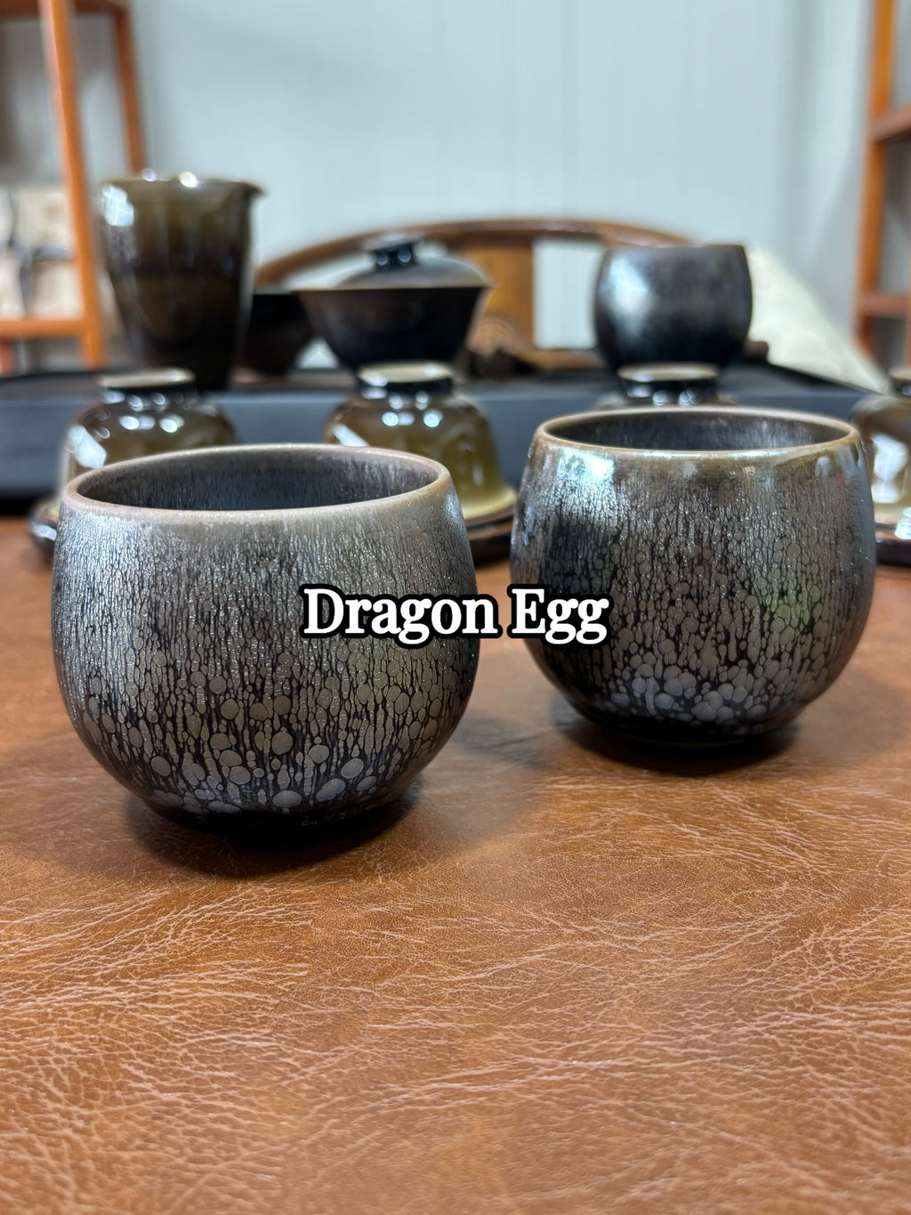 (M YBF) Paired Cups - Oil Droplets