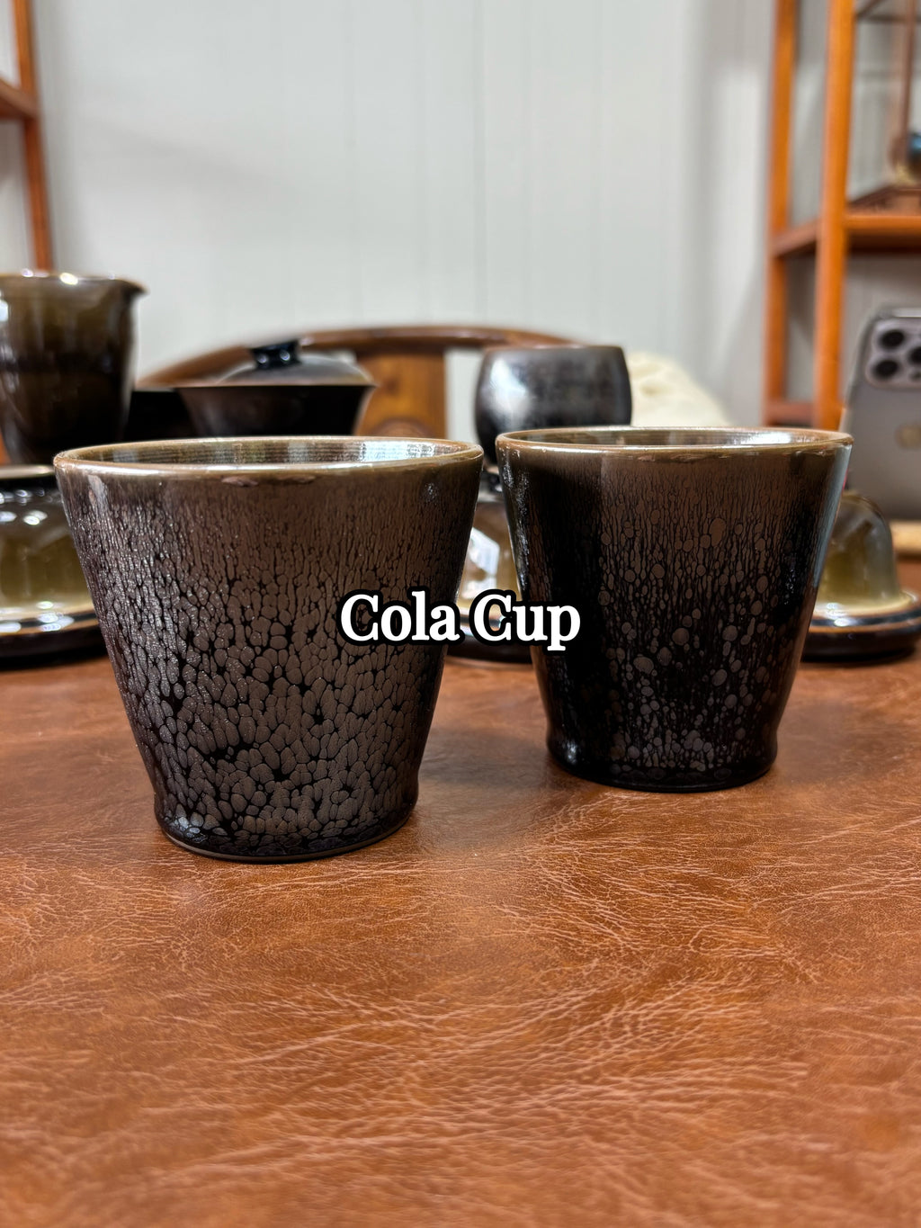(M YBF) Paired Cups - Oil Droplets