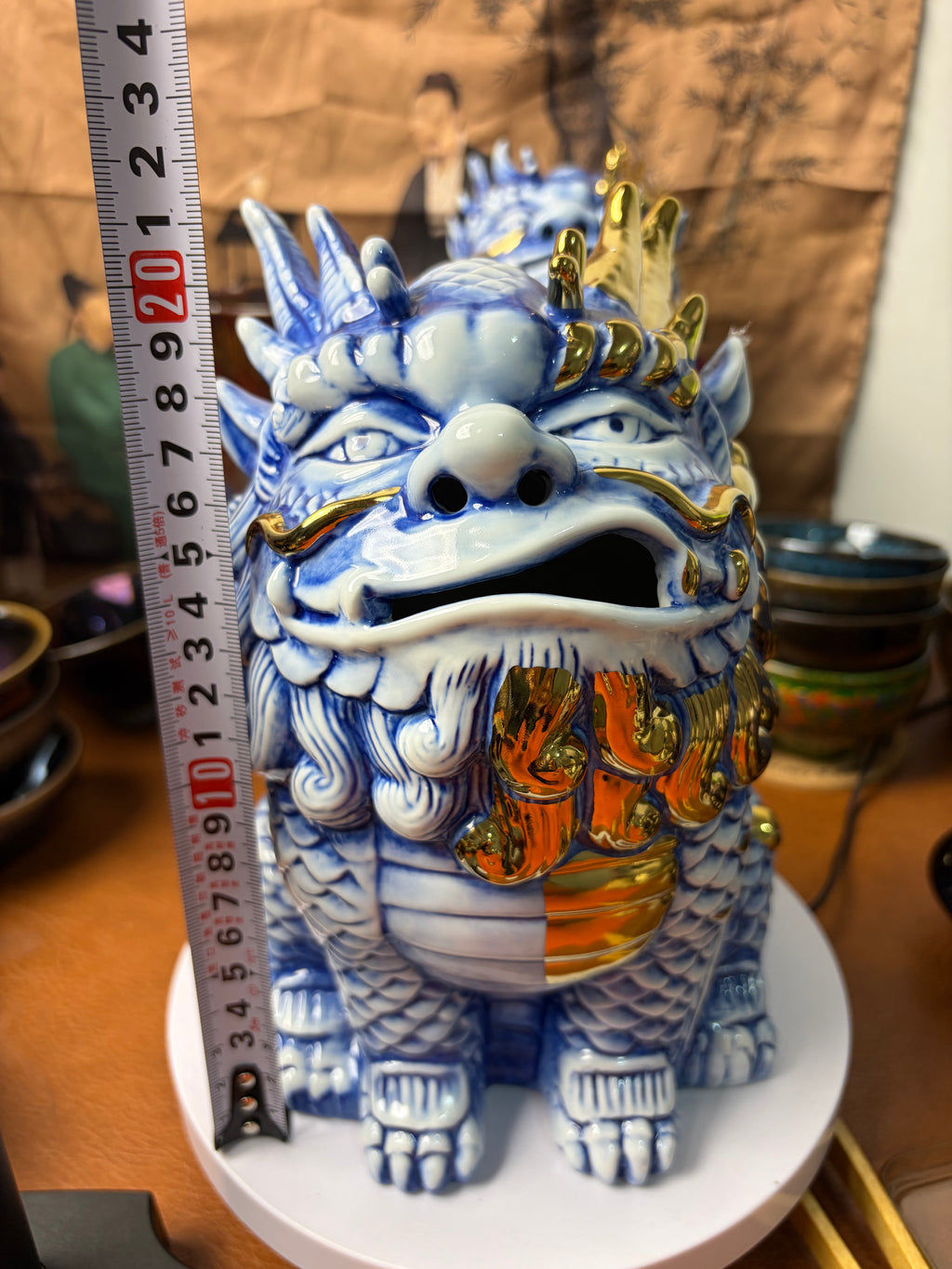 Pi Xiu Blue-and-White Porcelain